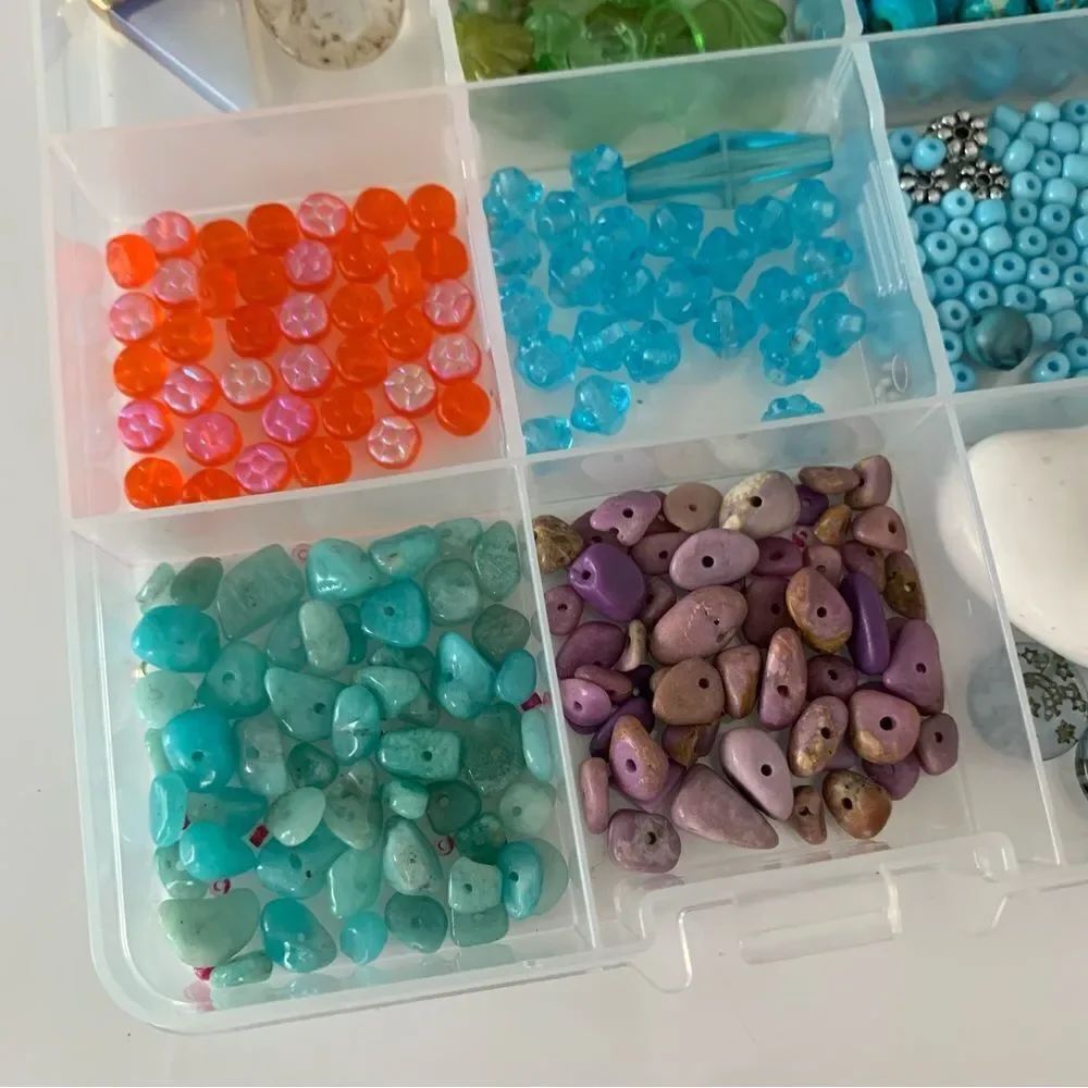 Assorted Beads for Jewelry Making - Picture 2 of 5